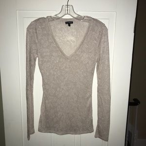 NWOT - Long Sleeve Lacey Shirt from Express